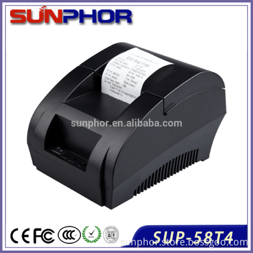 pos 58mm thermal barcode printer with imported print head